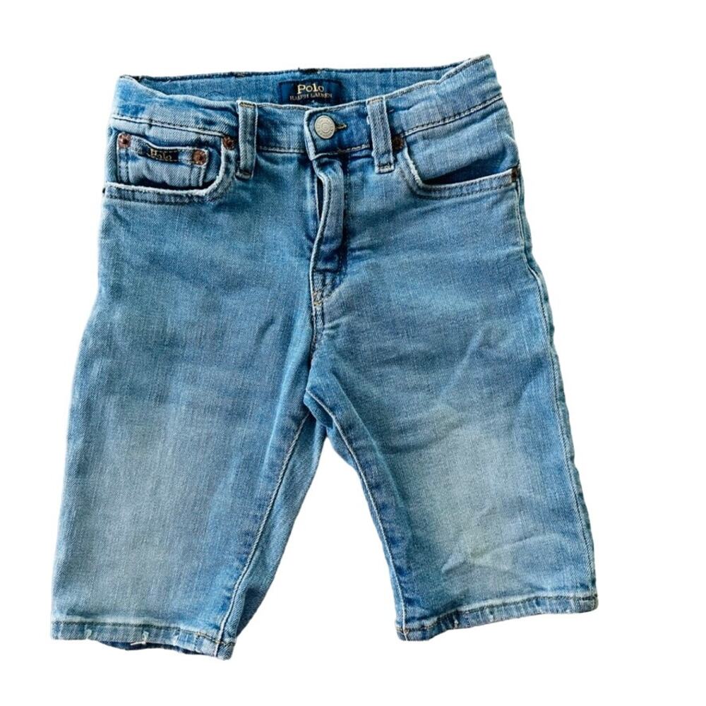 Polo Ralph Lauren Boys Jean Shorts Sullivan Slim Size 6 Summer Beach